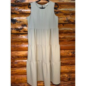 Solution Sleeveless Maxi‎ Dress Size Large